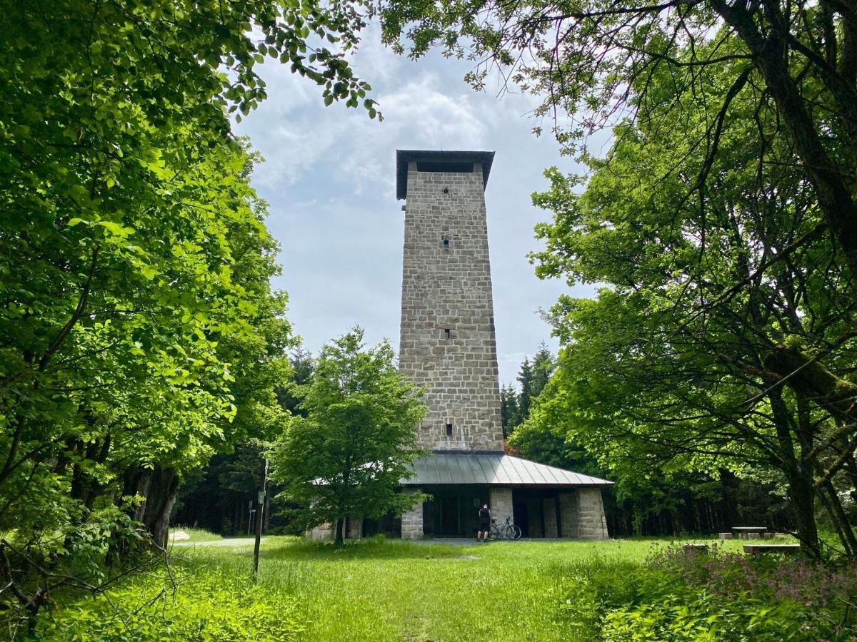 Ferienwohnung Oxana Im Naturpark Fichtelgebirge Schonwald  外观 照片