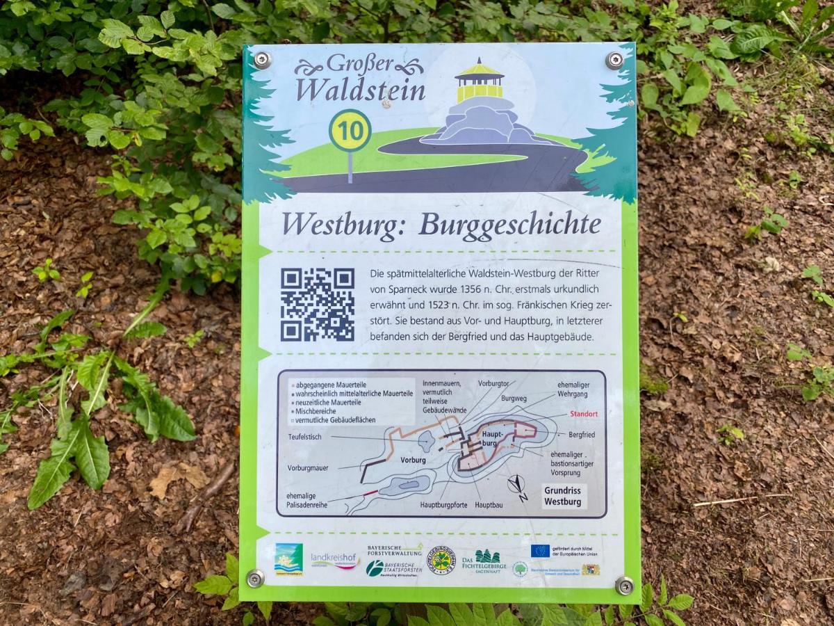 Ferienwohnung Oxana Im Naturpark Fichtelgebirge Schonwald  外观 照片