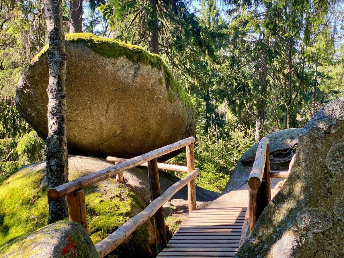 Ferienwohnung Oxana Im Naturpark Fichtelgebirge Schonwald  外观 照片