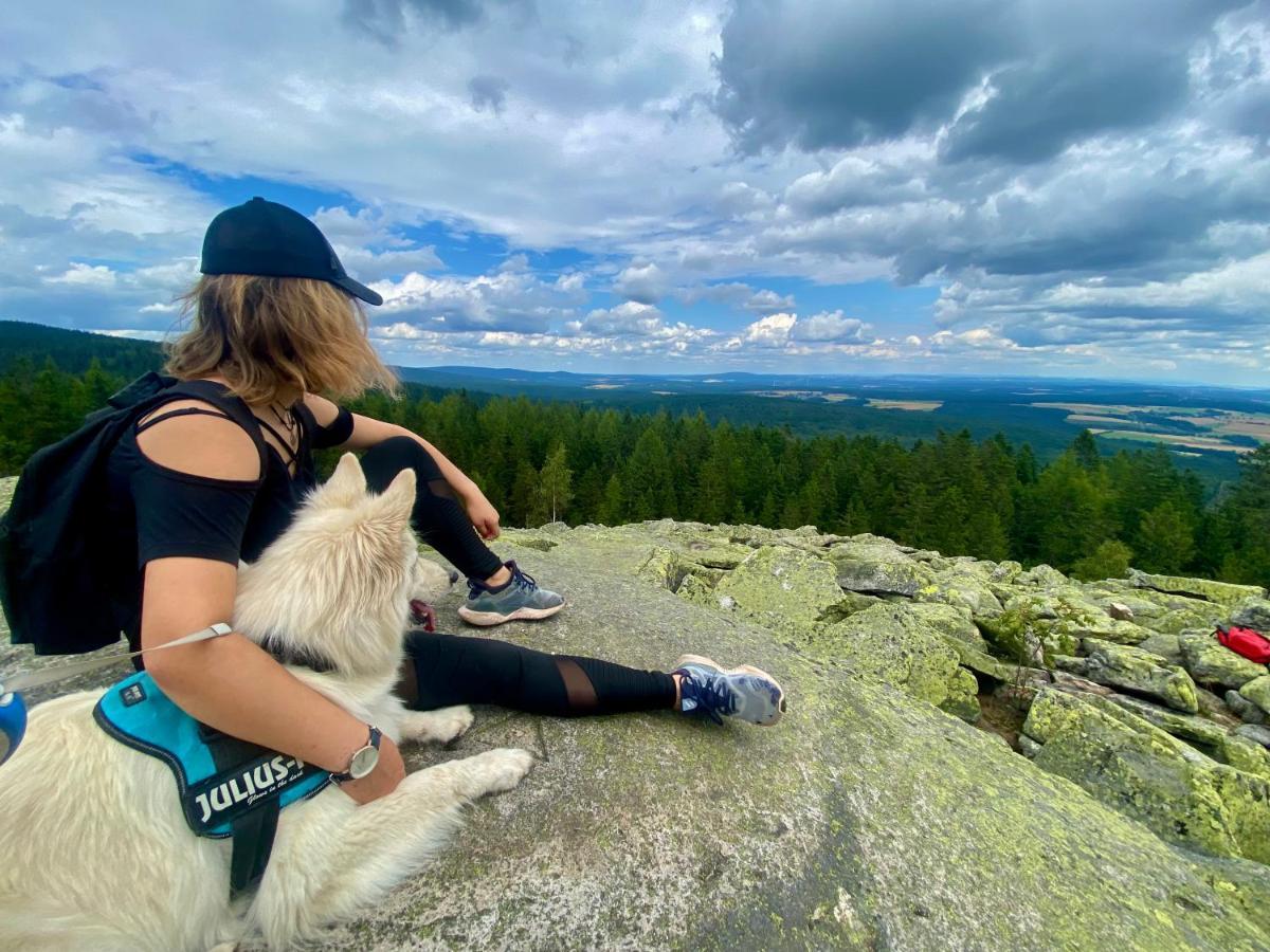 Ferienwohnung Oxana Im Naturpark Fichtelgebirge Schonwald  外观 照片