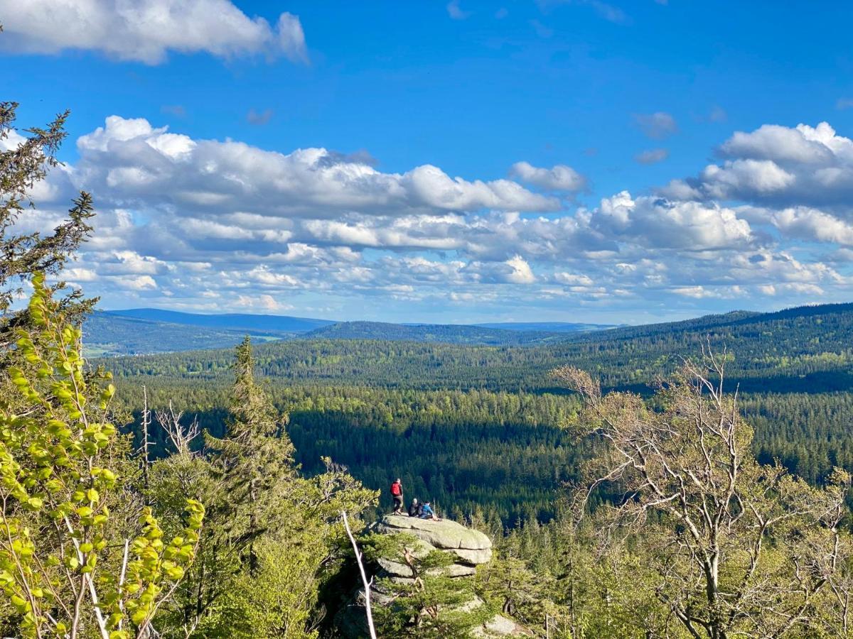 Ferienwohnung Oxana Im Naturpark Fichtelgebirge Schonwald  外观 照片